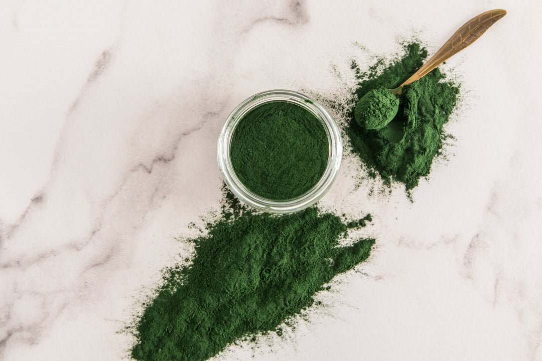 Tee-Zutat: Spirulina