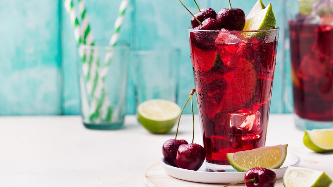 Tee-Rezeptidee - Erfrischender Kirsch-Eistee - Nibelungentee