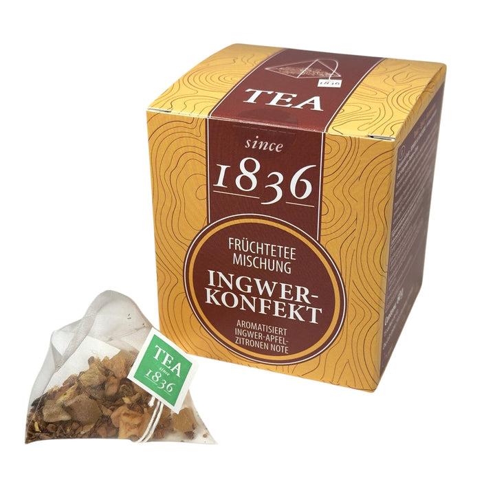 1836 Tea Ingwer - Konfekt Früchtetee