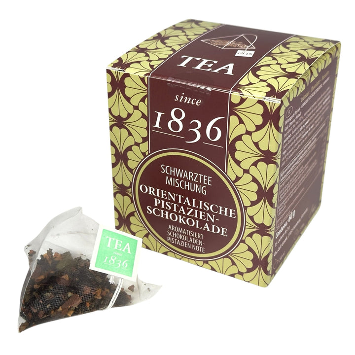 1836 Tea Orientalische Pistazien - Schokolade Schwarztee