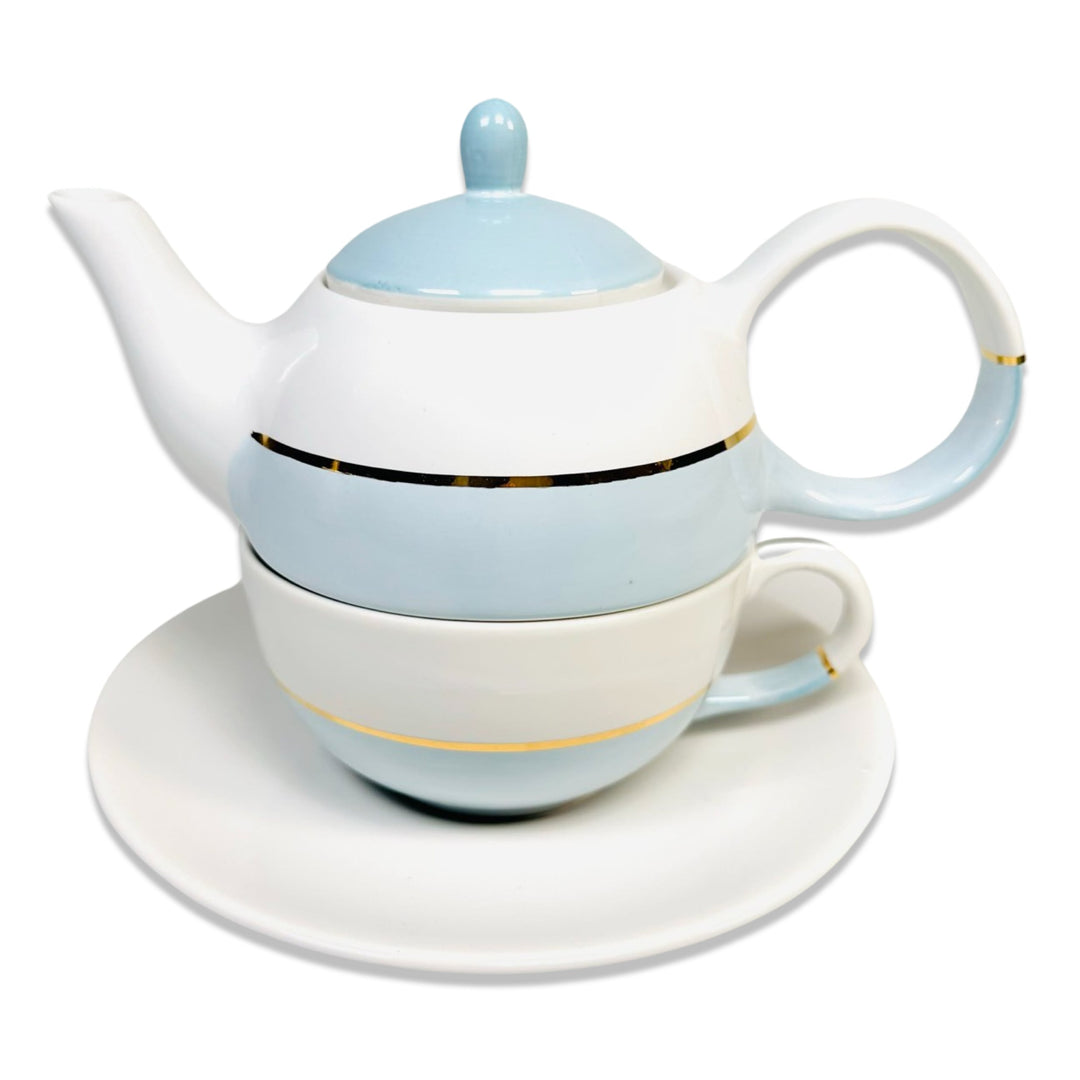 Tea-for-One Set Lieske Blau