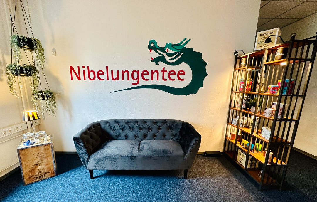 Innenaufnahme vom Ladengeschäft von Nibelungentee