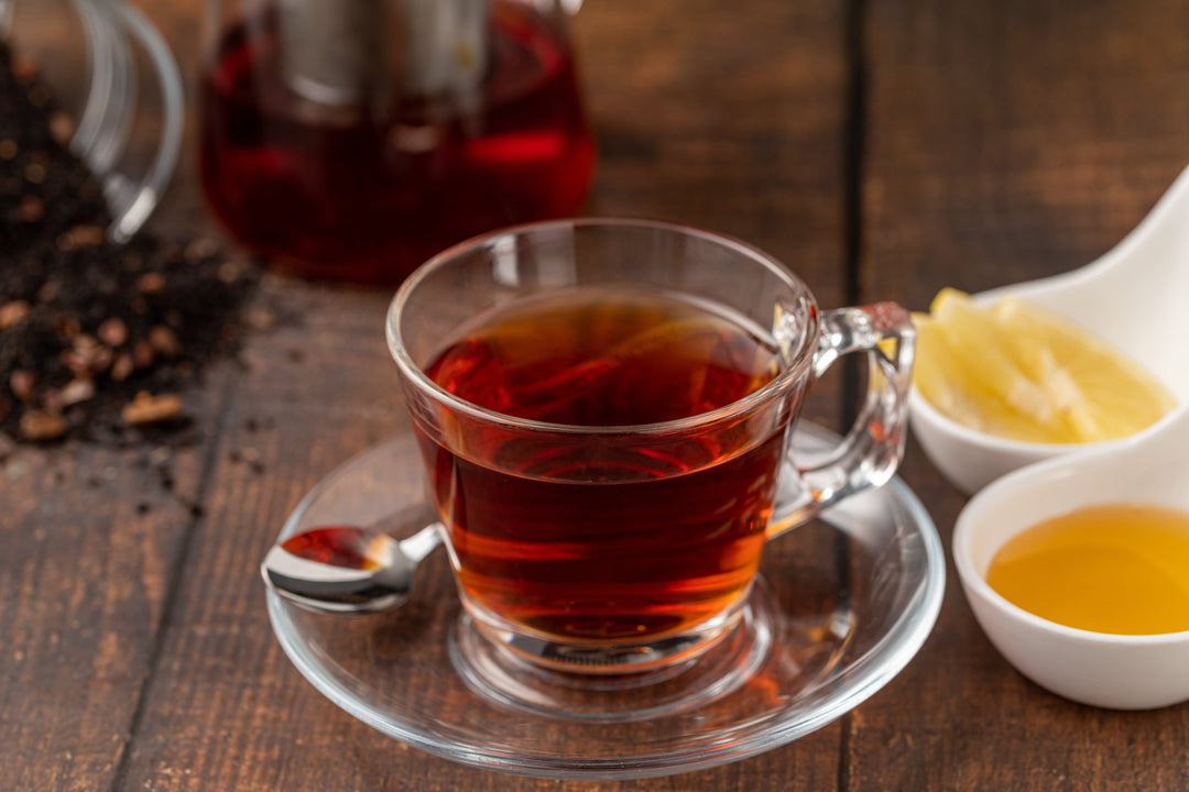 Zubereitung von Tee aus Ceylon