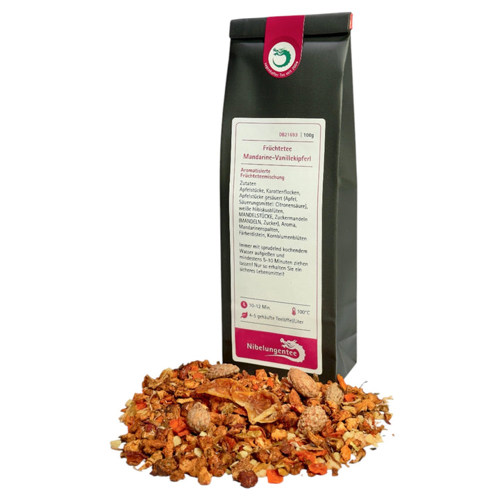 Früchtetee Mandarine - Vanillekipferl