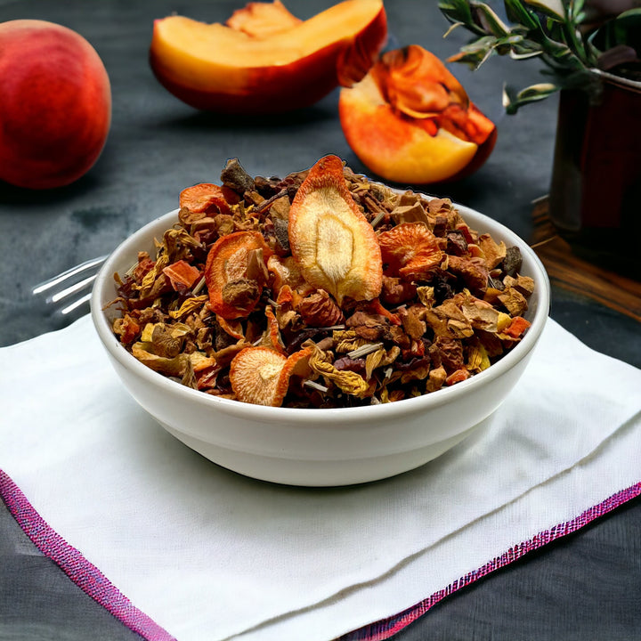 Früchtetee Pfirsich - Apfel - Karotte
