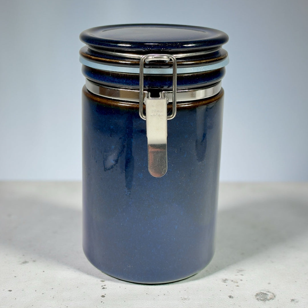 Keramik Kaffeedose Zero Jeans Blue 200g