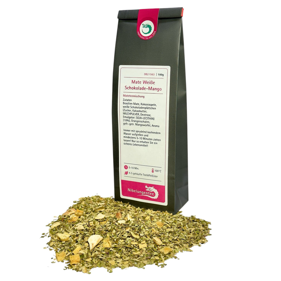 Mate Weiße Schokolade - Mango