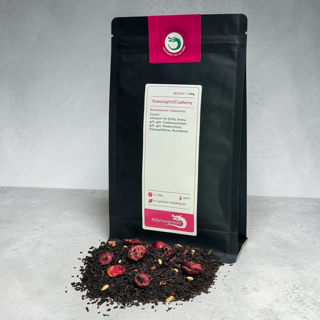 Schwarztee Granatapfel/Cranberry