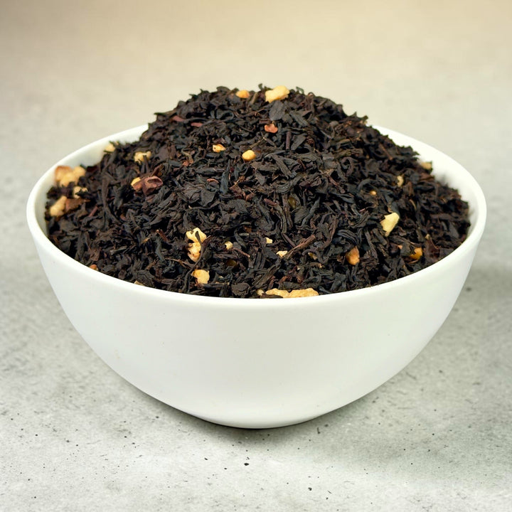 Schwarztee Karamell Crème