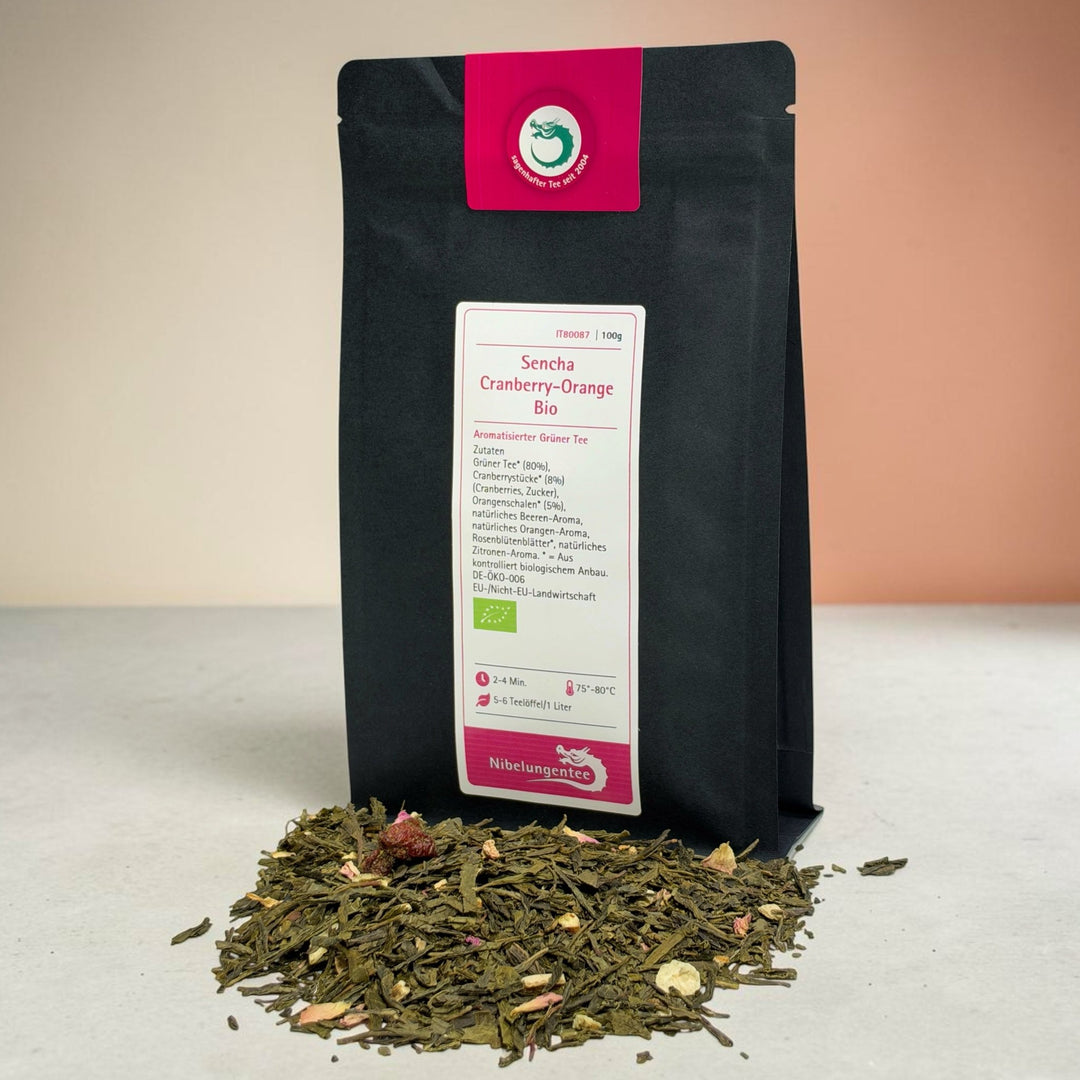 Sencha Cranberry-Orange Bio