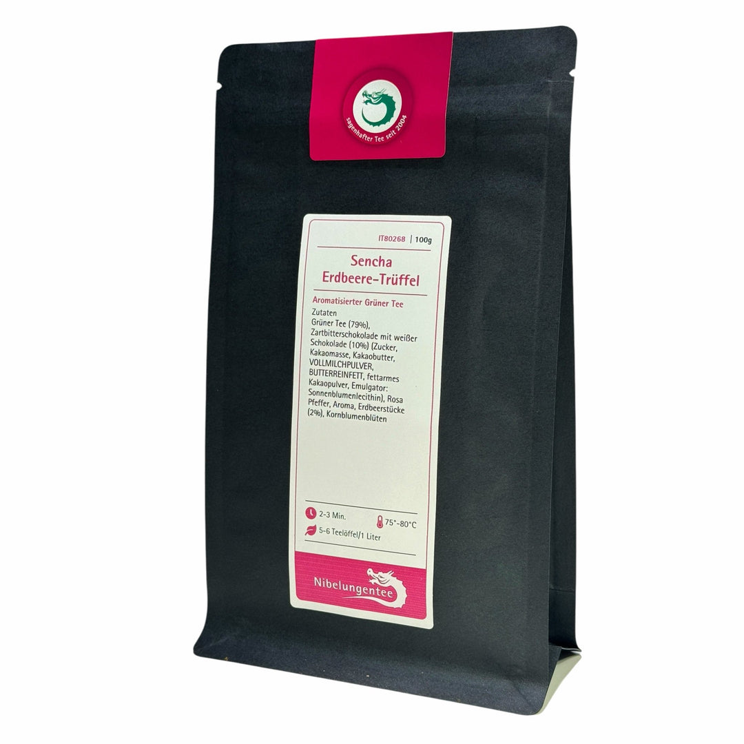 Sencha Erdbeere-Trüffel