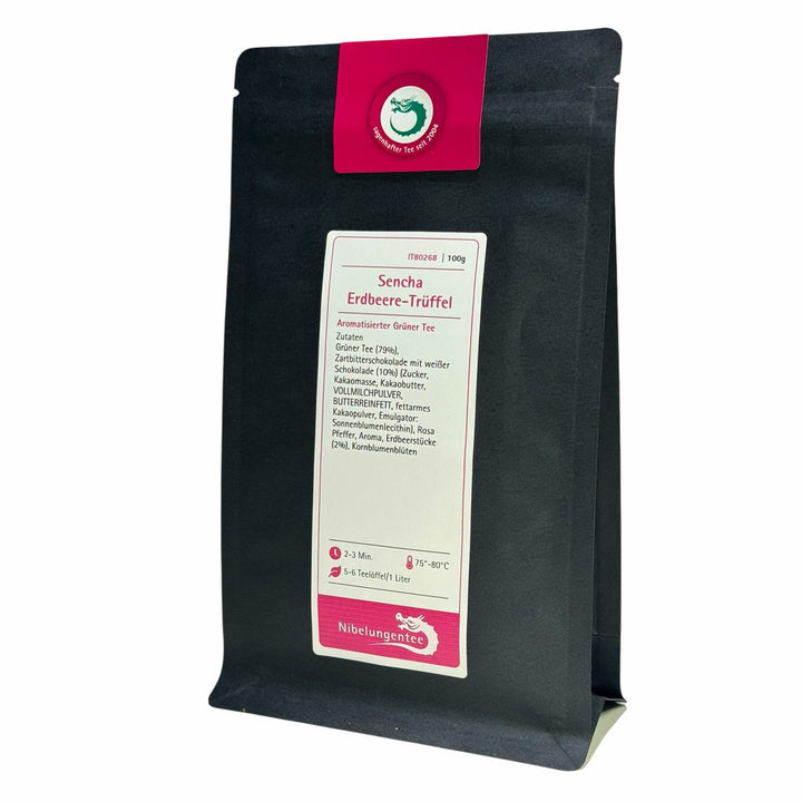 Sencha Erdbeere-Trüffel