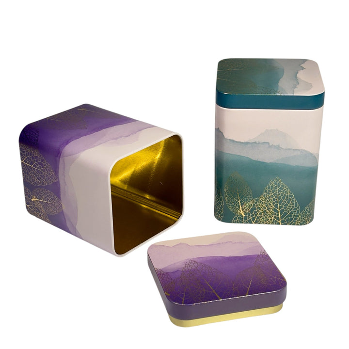 Teedose Golden Leaf 100g 2er Set