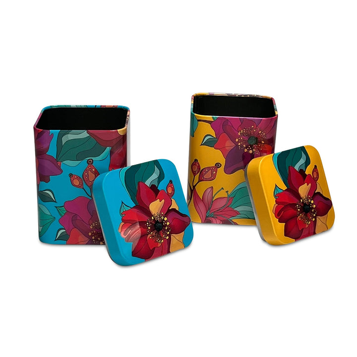 Teedose Poppy 2er Set 100g