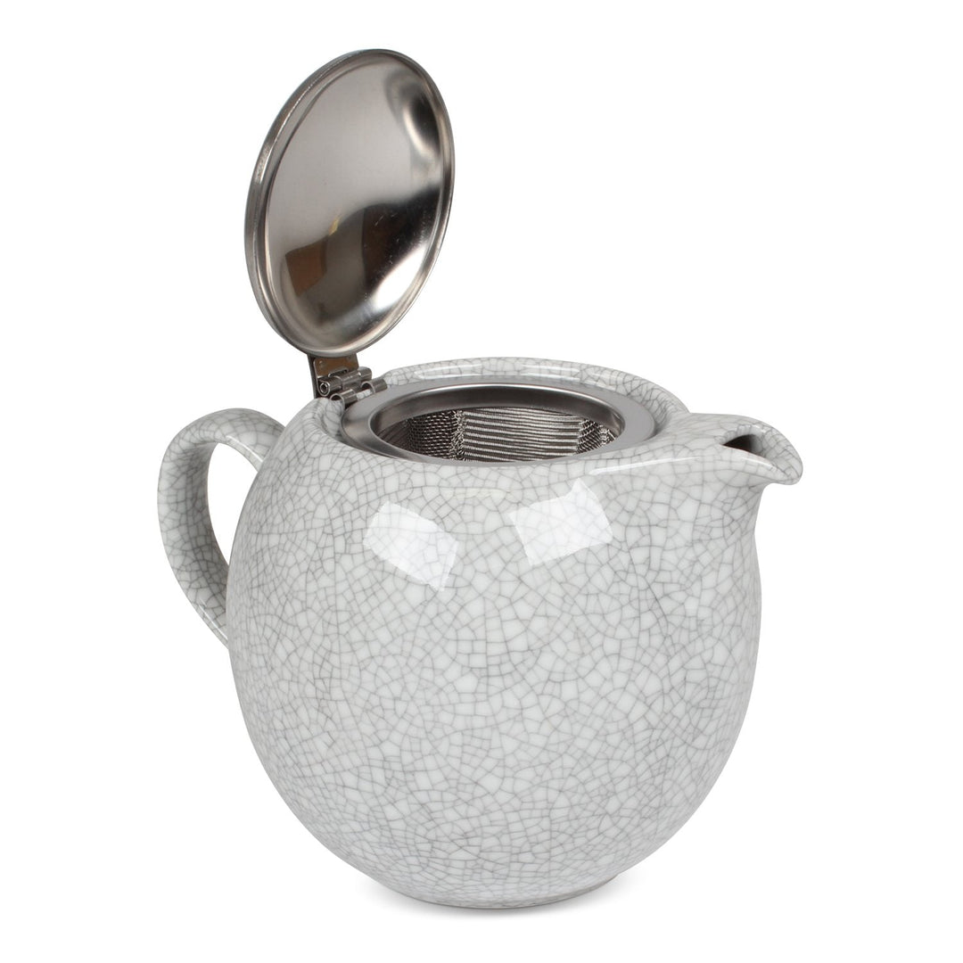 Teekanne Zero 680ml Crackle White