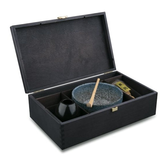 Matcha-Geschenk-Set Miyagi Black Edition