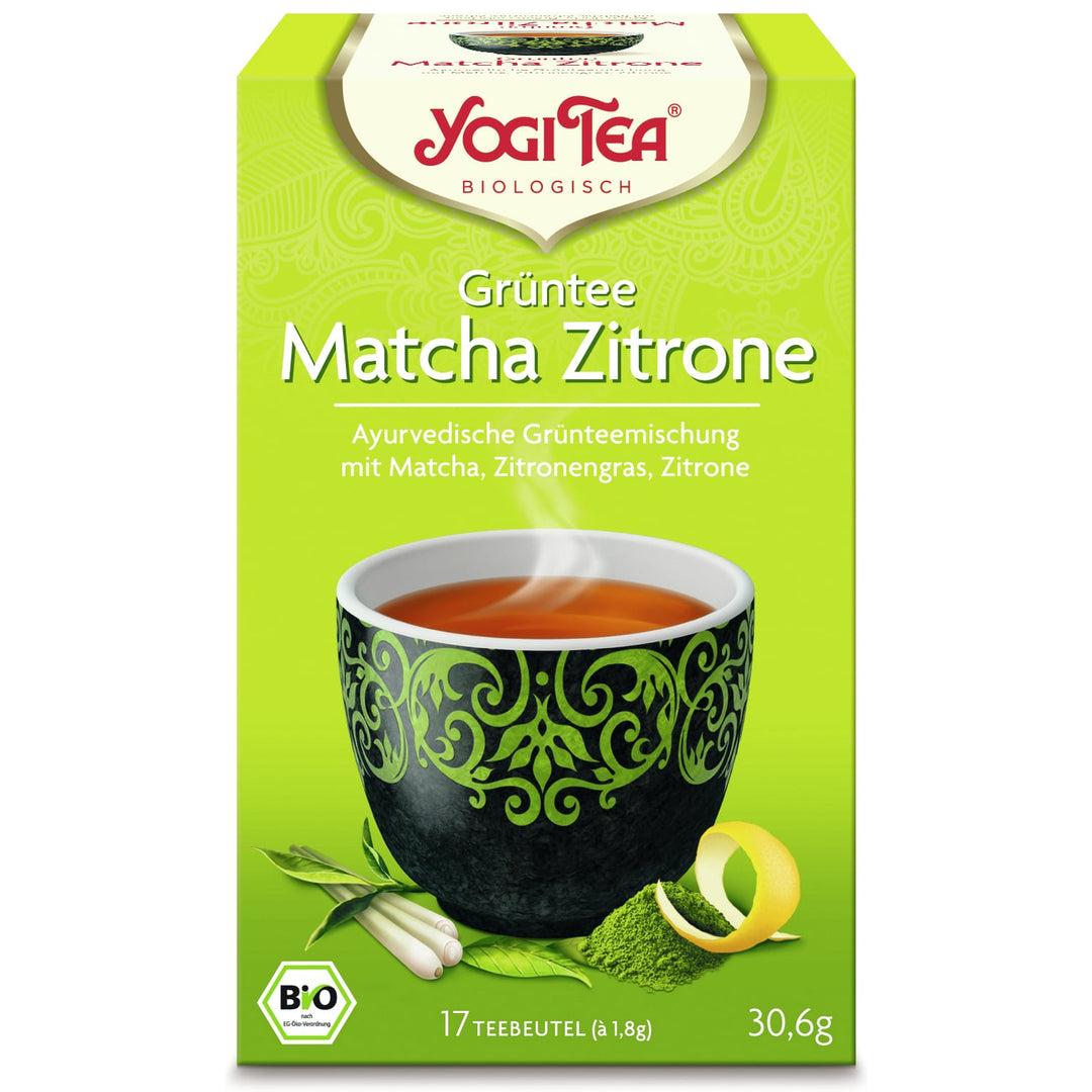Yogi Tee® Grüntee Matcha Zitrone