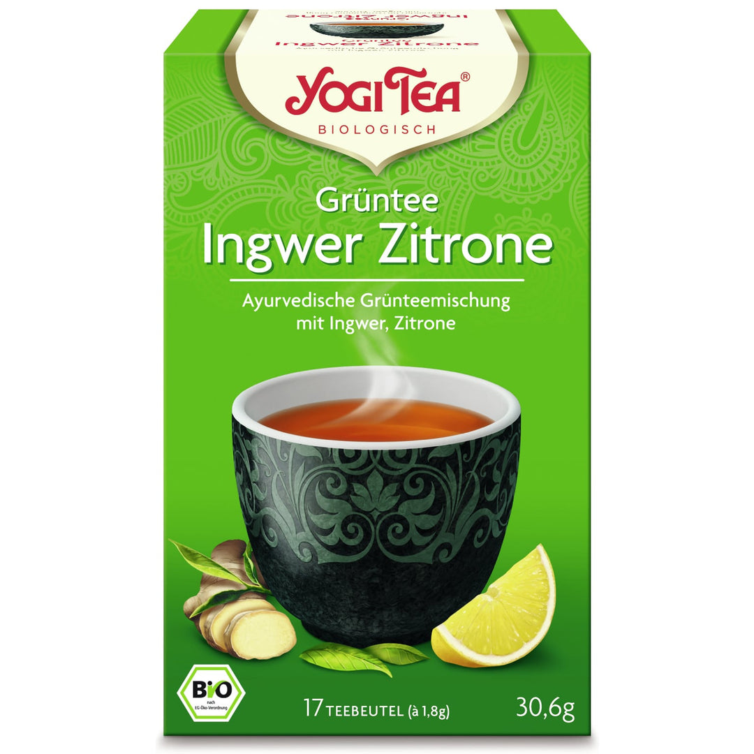Yogi Tee® Grüntee Ingwer Zitrone