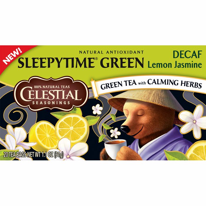 Celestial Seasonings Sleepytime Lemon Jasmin Green