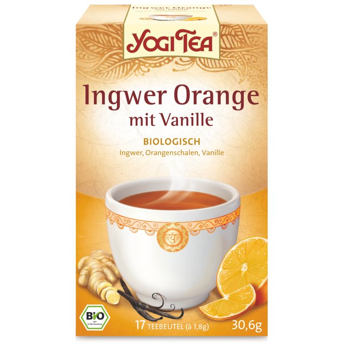Yogi Tee® Ingwer Orange mit Vanille