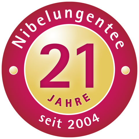 Siegel: Nibelungentee . sagenhafter Tee und Kaffee . seit 2004